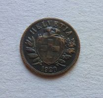 ++ 2 Rappen 1920, seltener Jahrgang,  gute Erhaltung