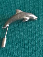 Delfin Anstecknadel, Metall
