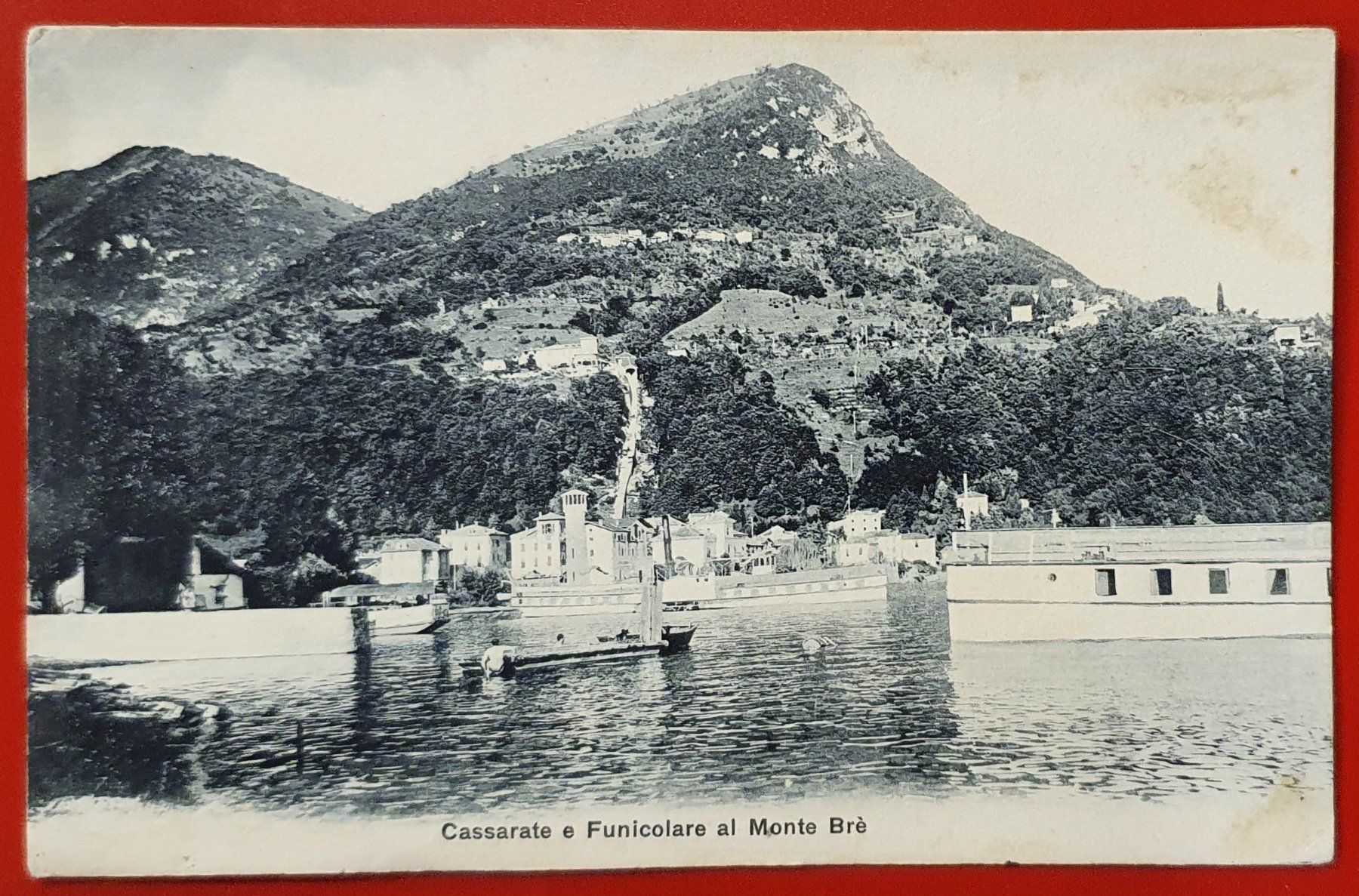 Cartoline postali: Cassarate e Funicolare al Monte Bre – Usato da Kreuzlingen venduto da Rschweiz1