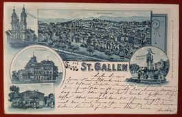 Gruss aus St.Gallen 1901