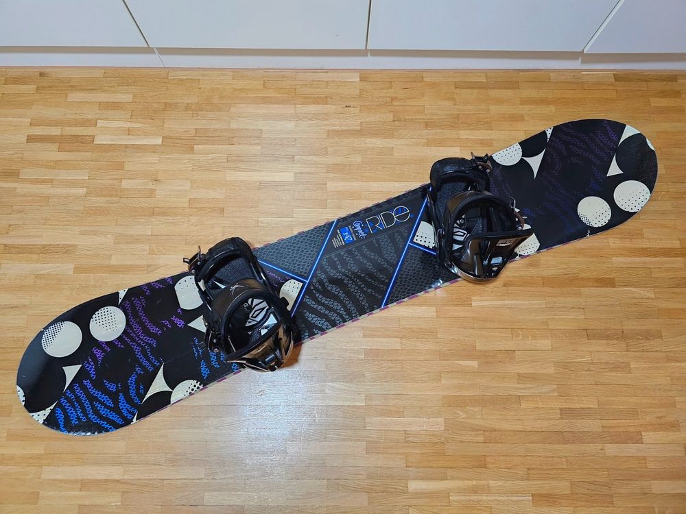 RIDE Compact 147 cm ,100% TWIN mit SPYRO TEAM Bindung Gr.S/M (Gebraucht ...