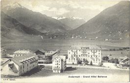 C. P. N.  5545    Andermatt  -  Grand  Hôtel  Bellevue