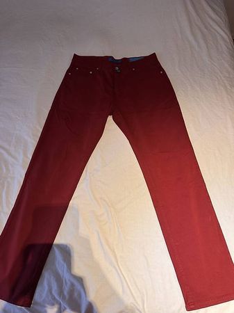 Jeans Rot Pierre Cardin