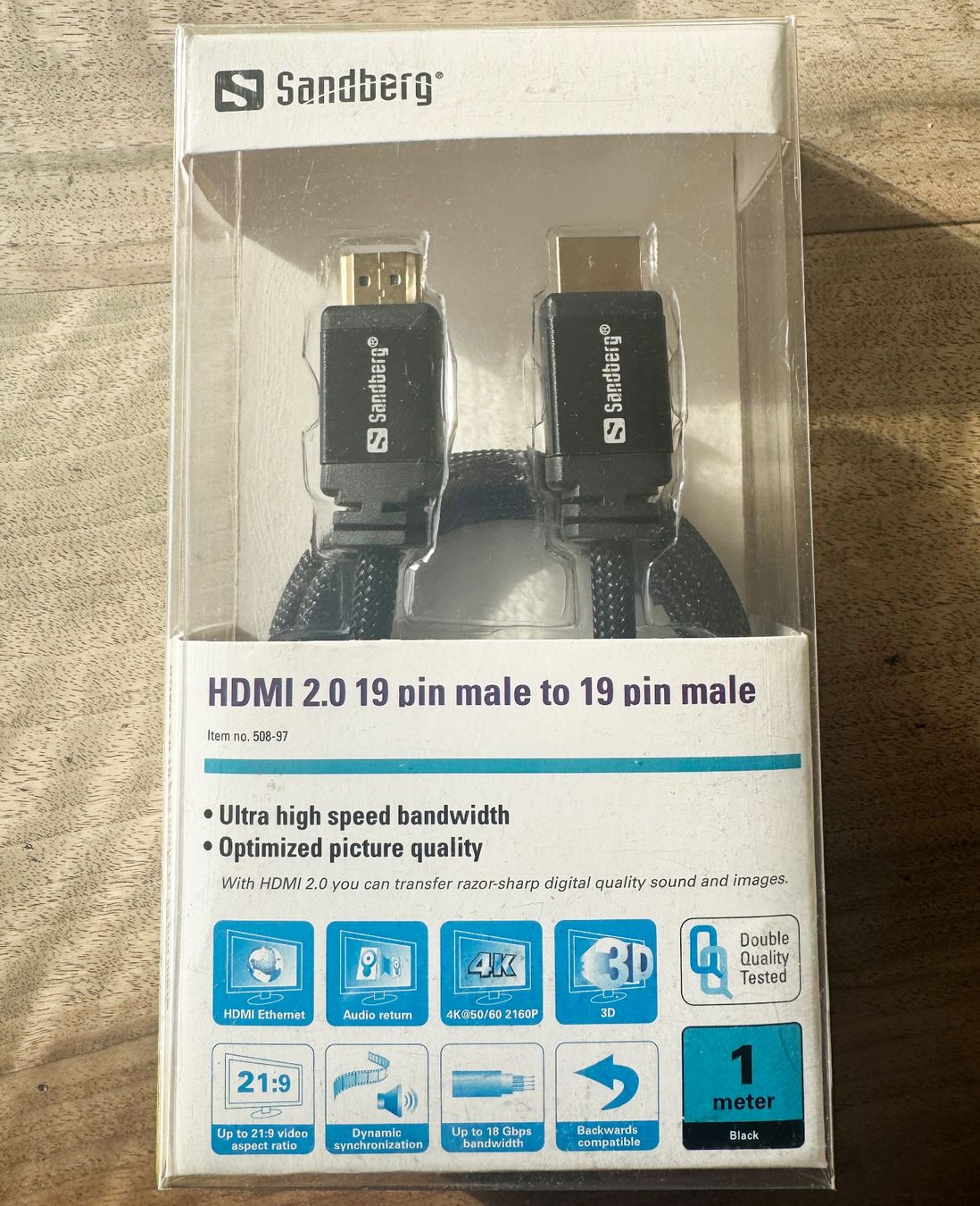 Kabel: Câble HDMI Sandberg – Neu und originalverpackt aus Biel/Bienne von Philemon02