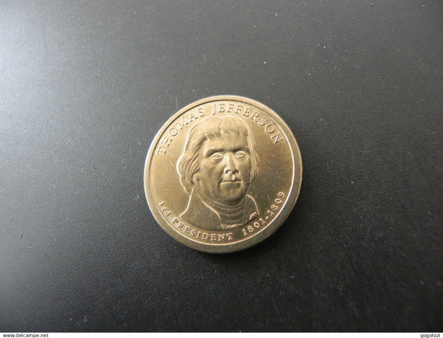 Tutti le monete: USA 1 Dollar 2008 - Thomas Jefferson – Usato da Biel/Bienne venduto da Gogolozi