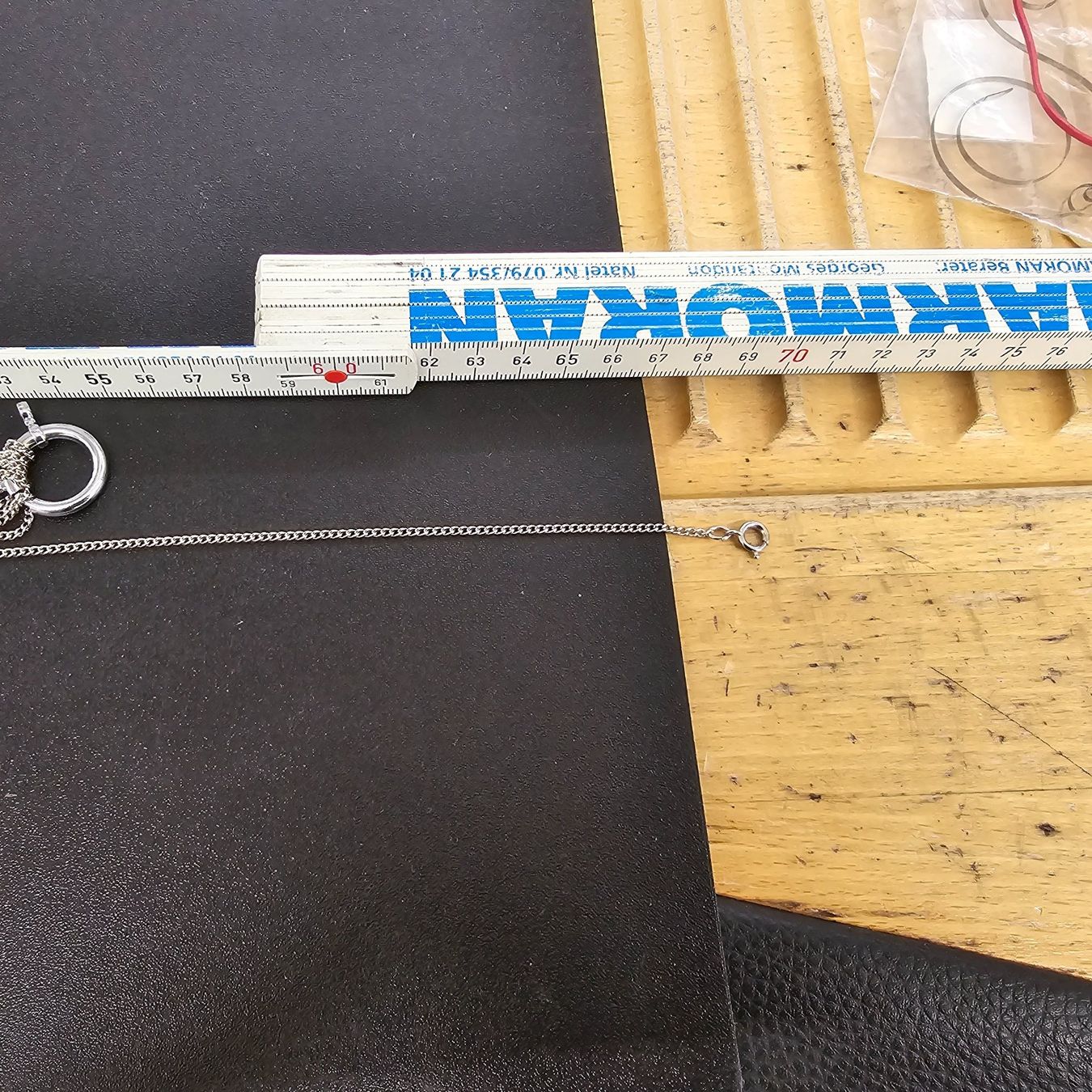 Catenine: Lot de 5  chainettes pour collier 69 cm – Usato da Tramelan venduto da Nirdan 1