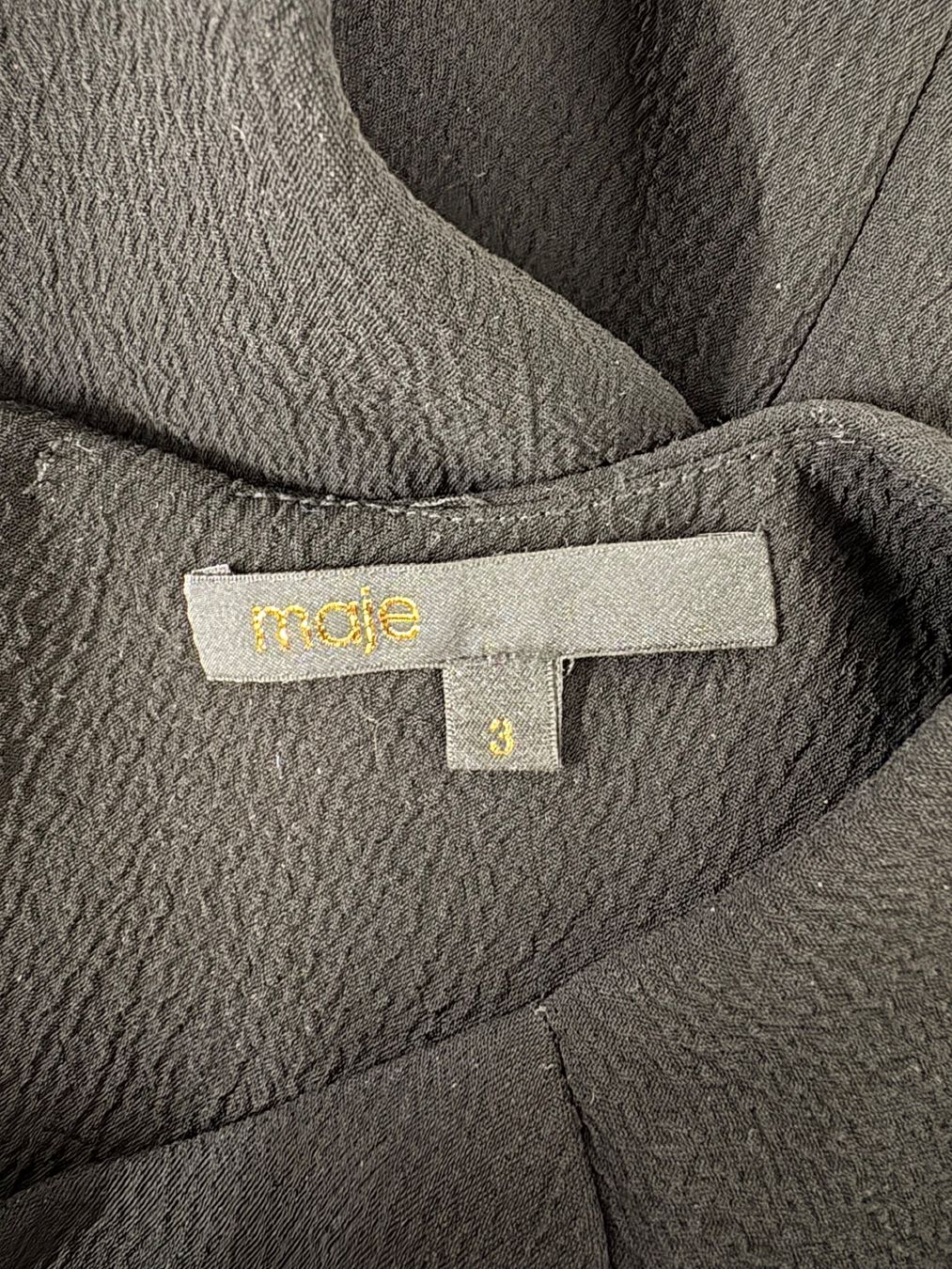 Maje Kleider: Maje Kleid mit Fransen Gr. 40 schwarz kurzarm – Neu (gemäss Beschreibung) aus Regensdorf von secondchancefashion 5