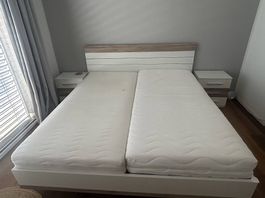 2 Matratzen je 90x200 cm mit waschbarem Bezug