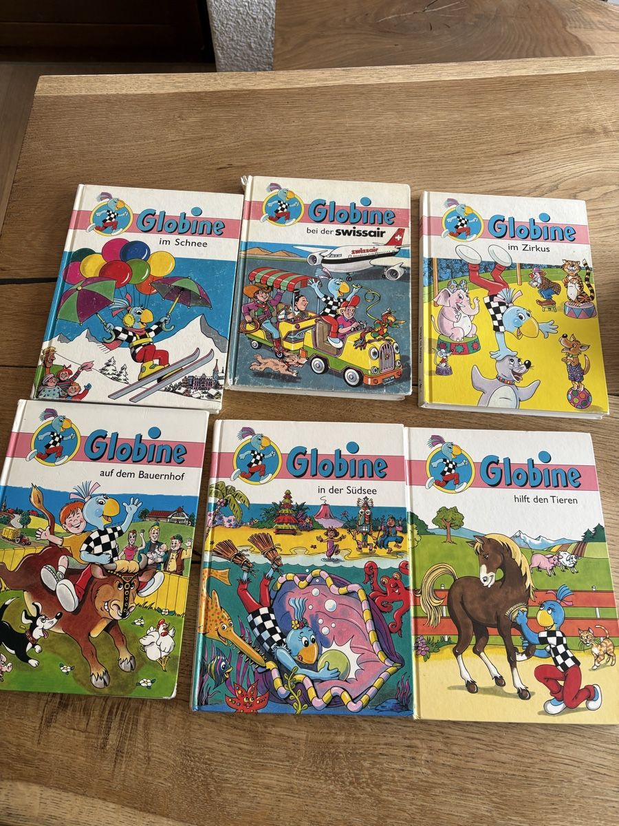 Comics: Globine Bücher 6 Stk. – Gebraucht aus Bauma von haelge01