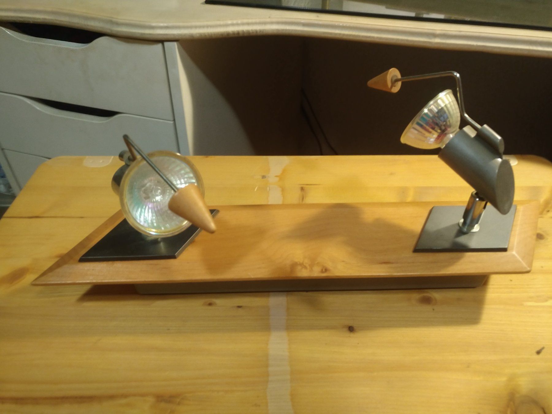 Kronleuchter & Deckenlampen: Deckenleuchte Holz – Gebraucht aus Buckten von RolandsLiquidationen 1