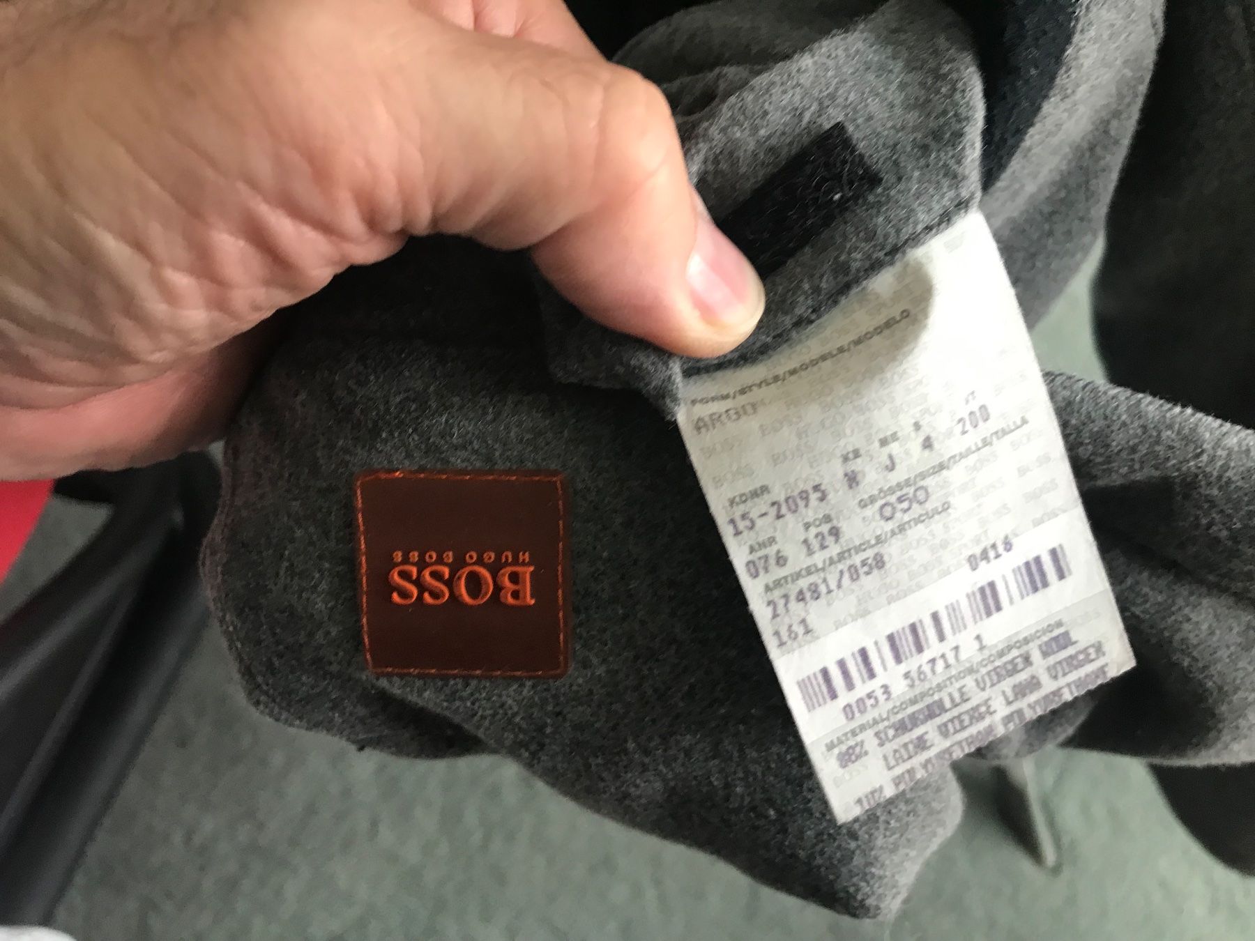 Hugo Boss Jacken: Herren Jacke HUGO BOSS Gr. 50 grau – Gebraucht aus Niederteufen von mix18 2