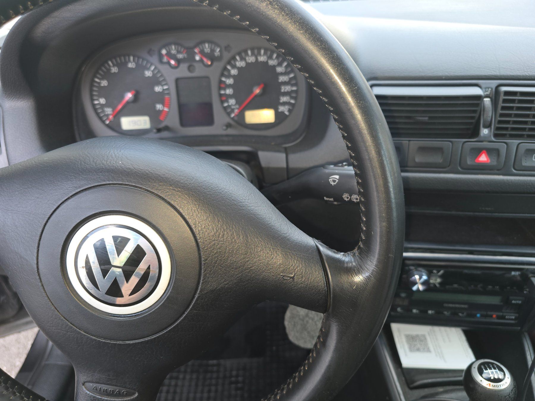 VW Automobili: VW Golf IV 4motion 2.3 V5 ab MFK – Usato da Rebstein venduto da Hossarossa 7
