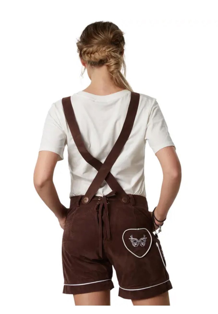 Costumi: Lederhose Damen Oktoberfest M – Nuovo e nell'imballaggio originale da Aarwangen venduto da to-hirschi 1