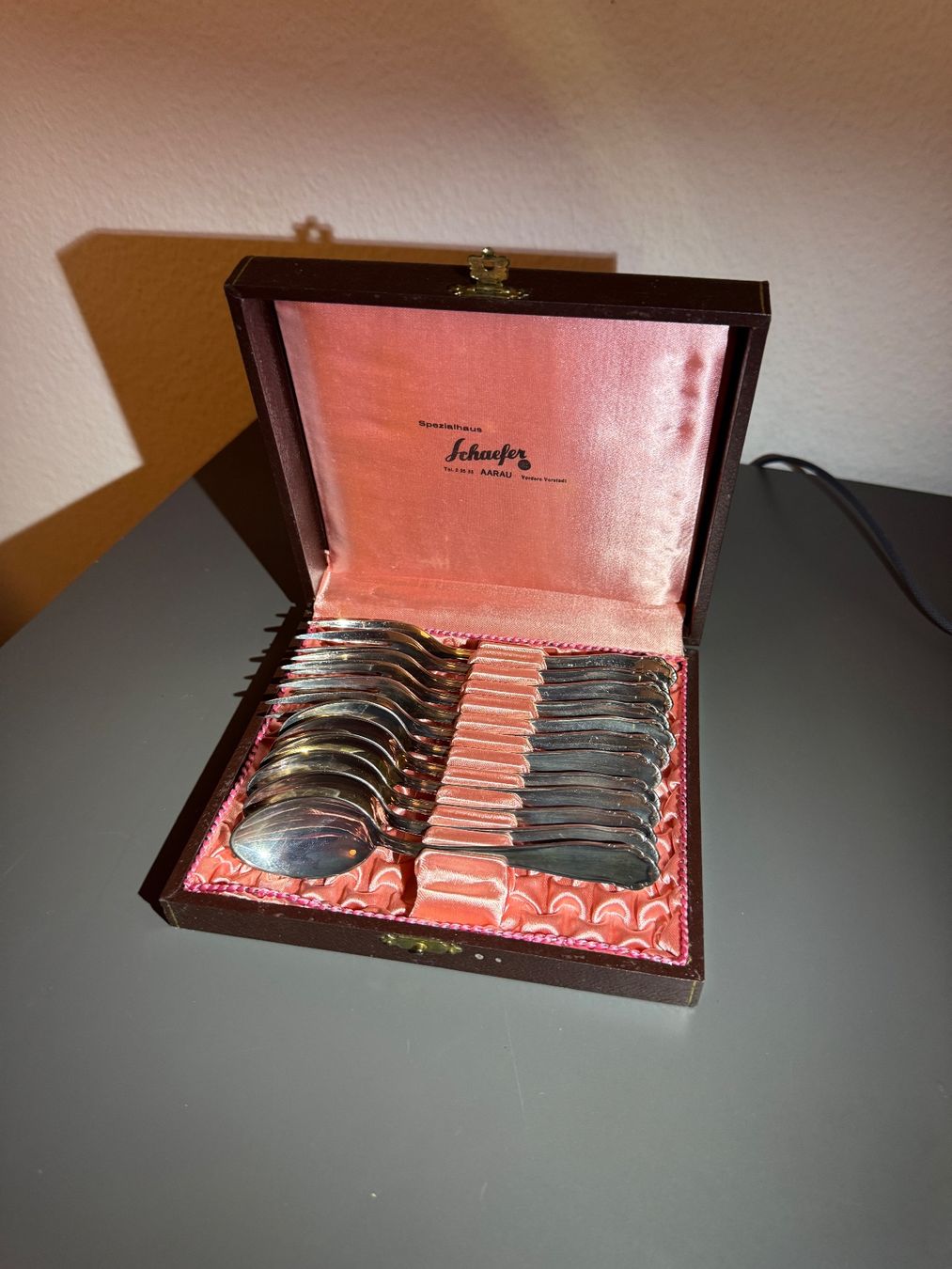 Set di posate: Silberbesteck-Set Spezialhaus Schaefer Aarau – Usato da Gümligen venduto da Dr_Loci