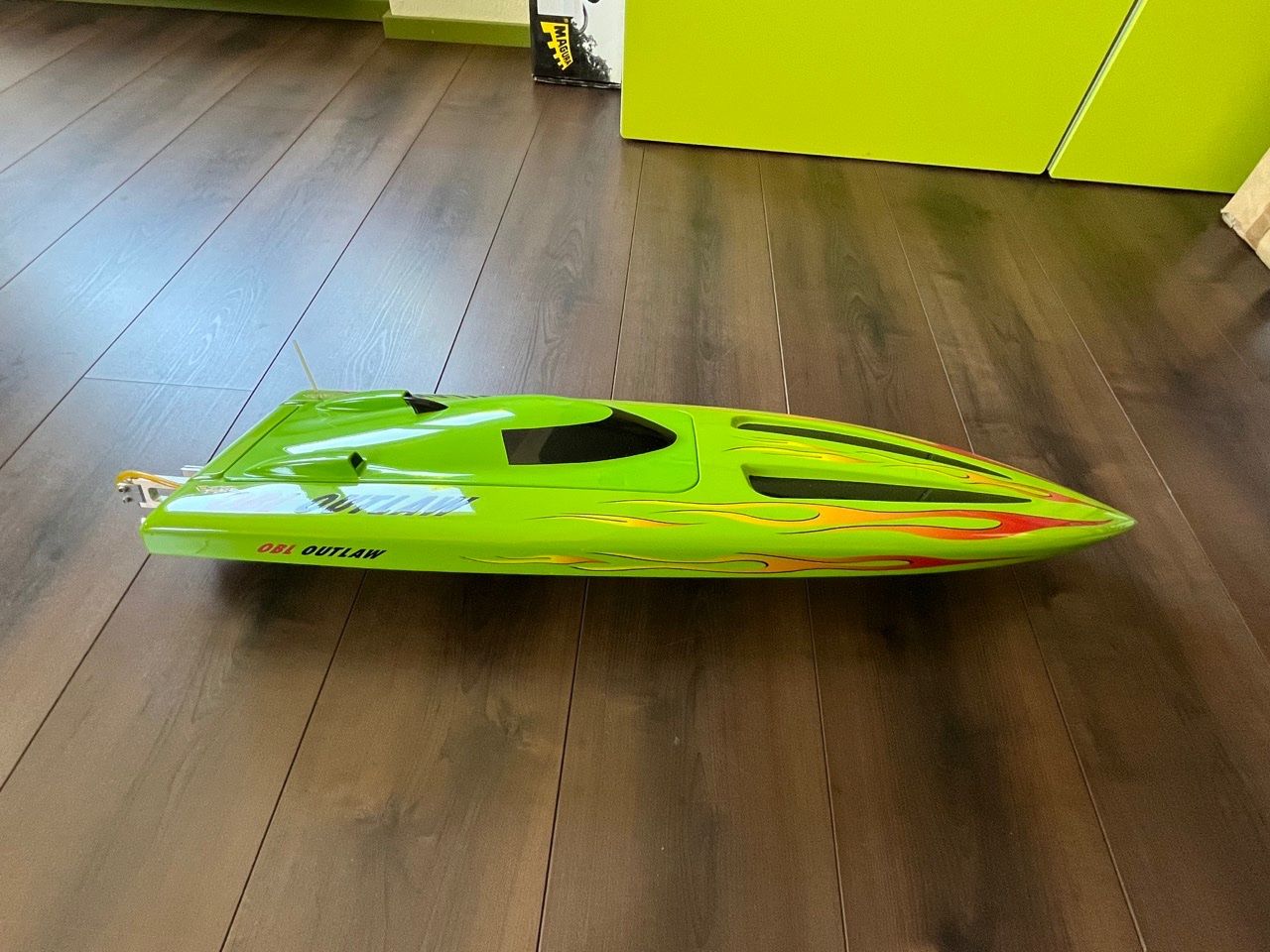 Thunder Tiger Modellismo RC: Grosses und schnelles RC-Boot OBL Outlaw – Usato da frick venduto da comi 4