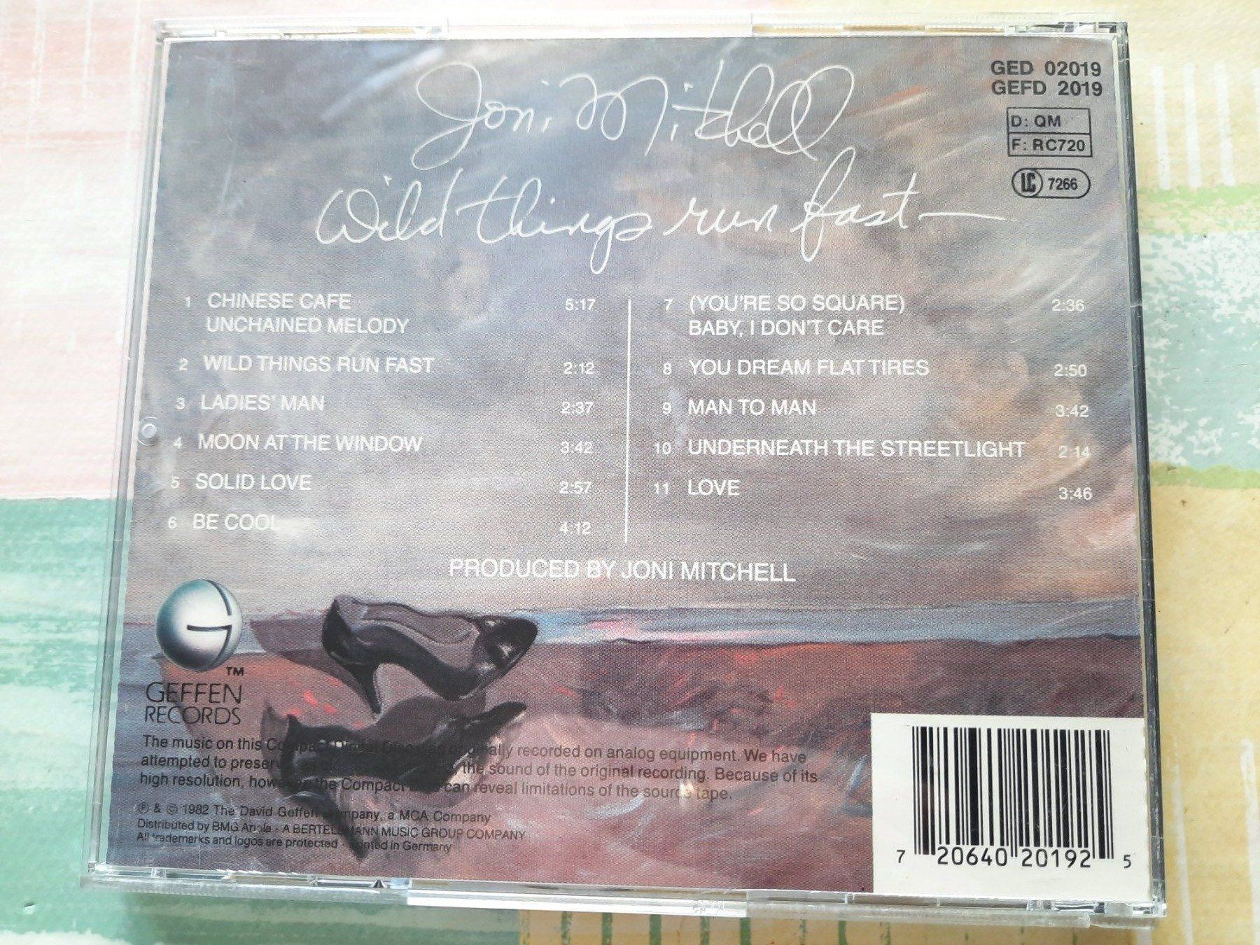 CDs: CD Joni Mitchell - Wild Things run fast  – D'occasion à Pully par bro_n52j 1