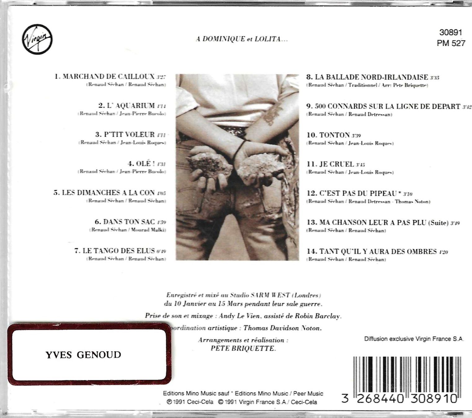 CDs: Renaud - Marchand de cailloux – Gebraucht aus Savagnier von Ne2065 1