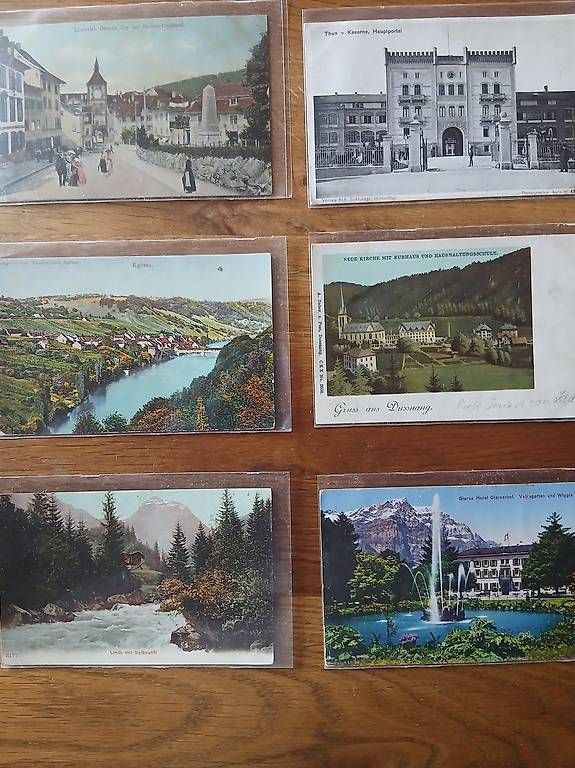 Ansichtskarten: Sammlung mit 200 Ansichtskarten 1897-1945 – Gebraucht aus Erschmatt von Hugo15 3