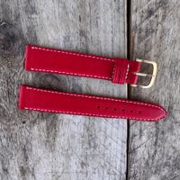 18mm Classic Watch Strap/ Uhrenarmband Red