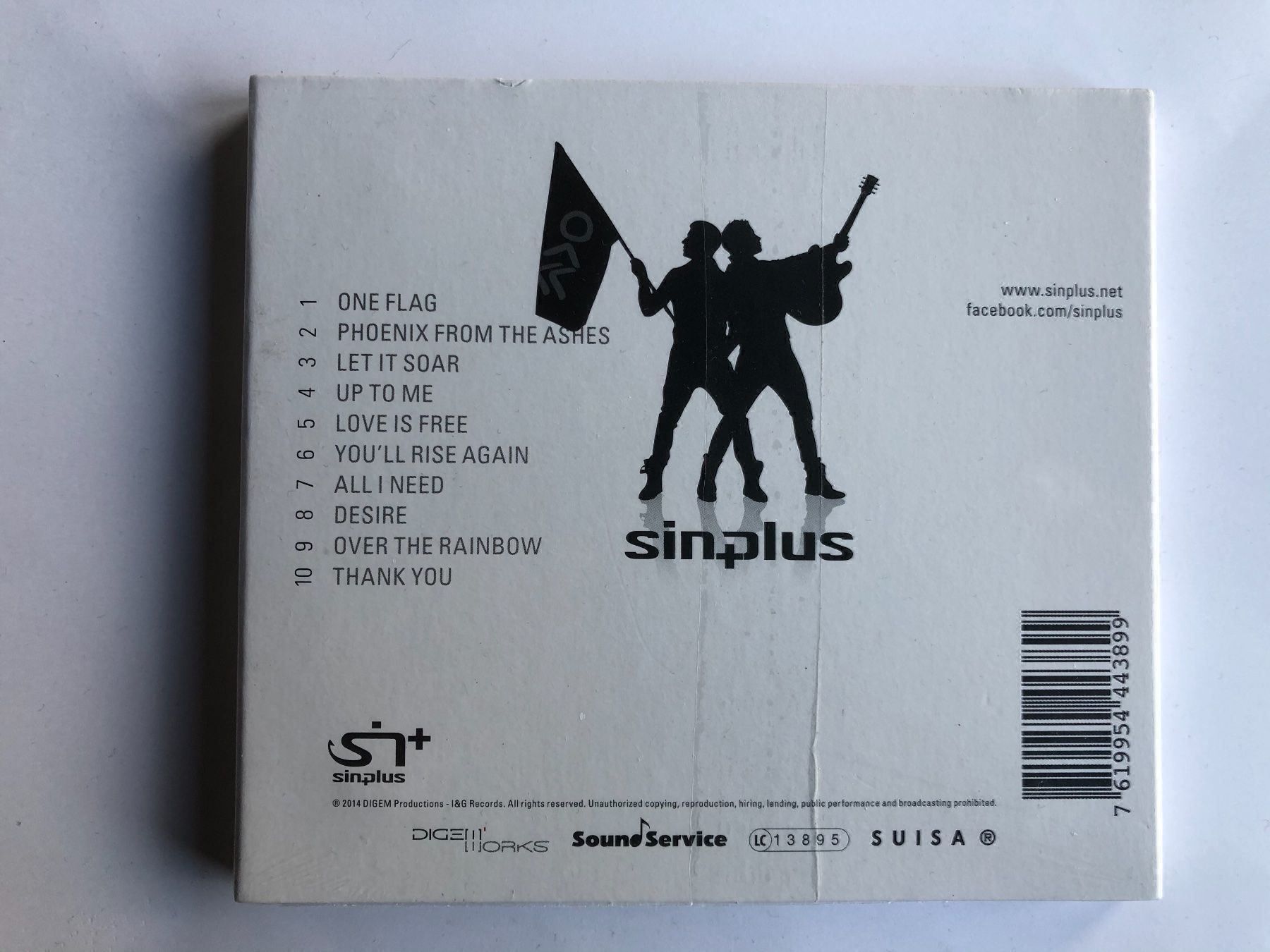 CD: Sinplus - Up To Me – Nuovo e nell'imballaggio originale da Oberried Brienz venduto da Chyara 1
