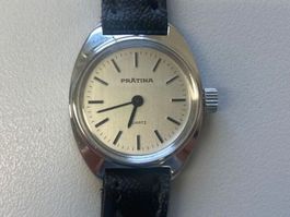PRÄTINA Uhr Damen ca. 70-80 Jahre Quartz