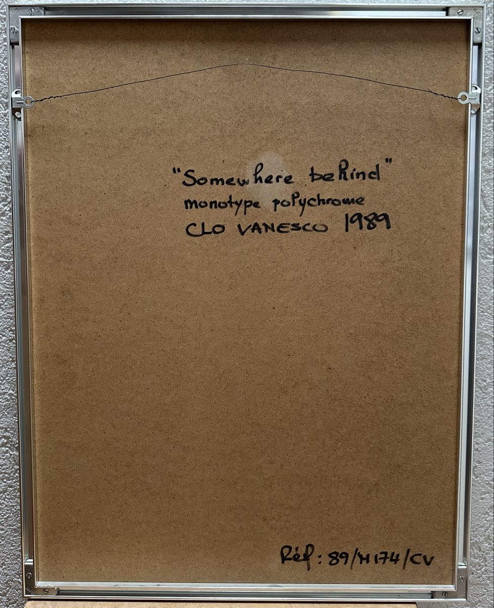 Dipinti: Clo VANESCO (1936) | Monotype Polychrome – Usato da Gampelen venduto da theboywhoworks 3