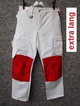 Arbeitshose Fristads Kansas, weiss Gr. 47, Malerhose, neu