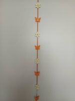 Dekogirlande orange