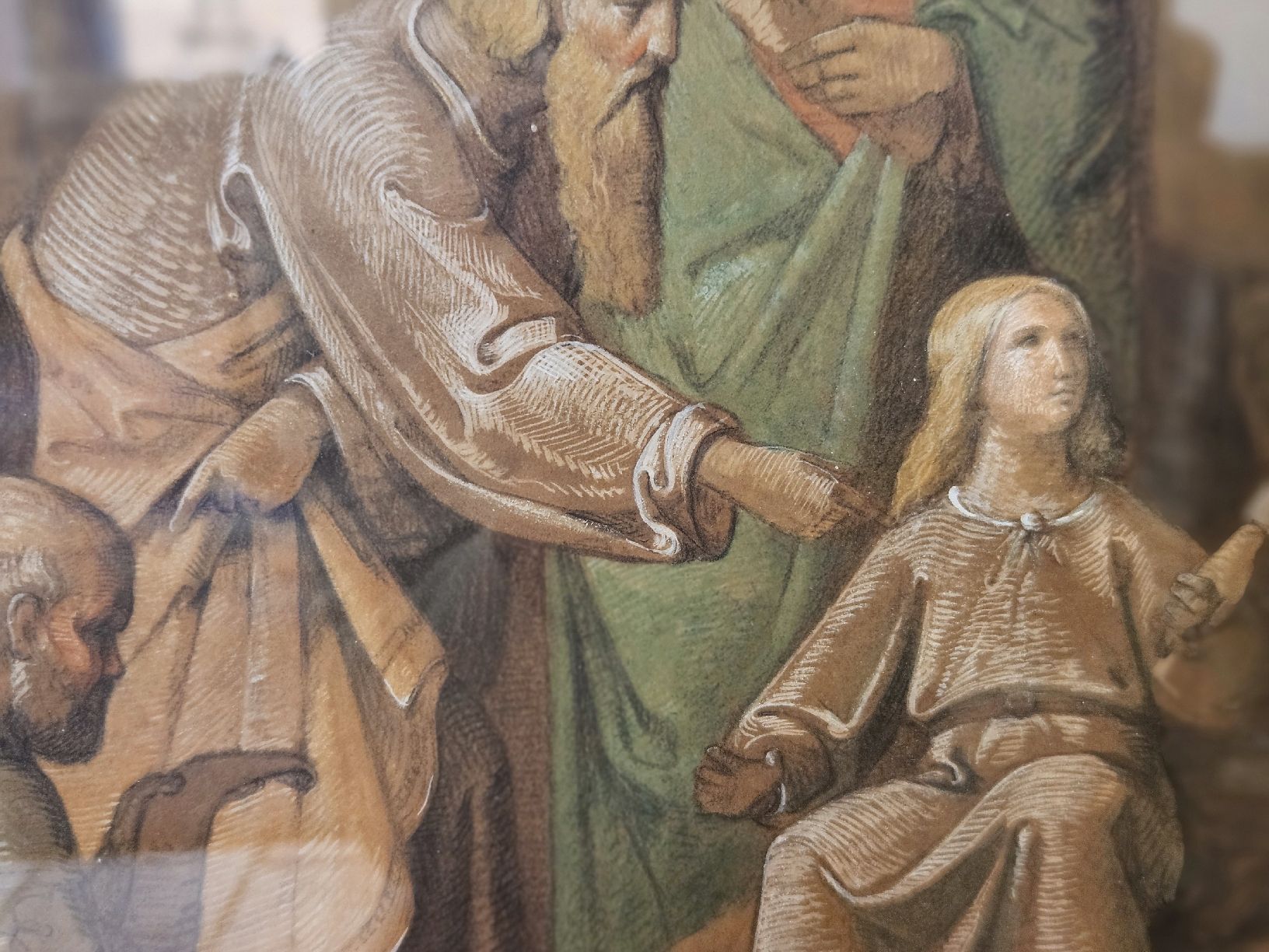 Gemälde: Antikes original Gemälde (Jesus Christi) – Gebraucht aus Rieden AG von sam5432 2