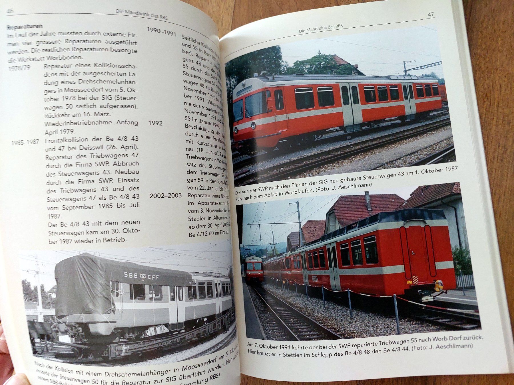 Livres: Die "Mandarinli" des Regionalverkehrs Bern-Solothurn – D'occasion à Schönenwerd par Steidi 7
