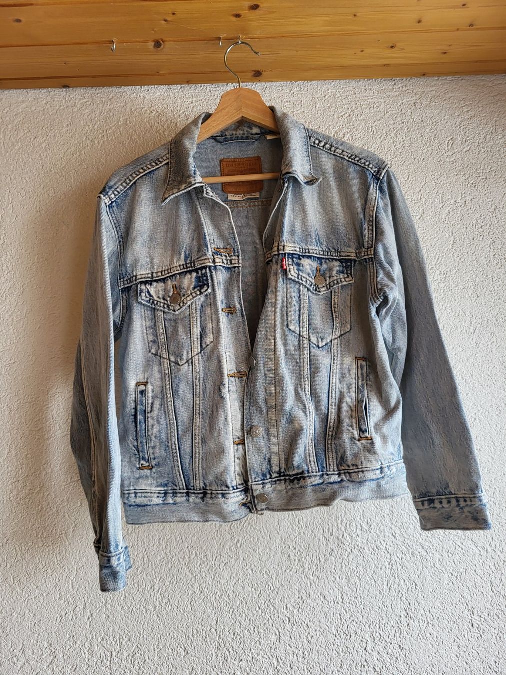 Giacche: Levi's Jeans Jacke, Vintage Style, hellblau, Grösse S – Usato da Eggiwil venduto da kariiina