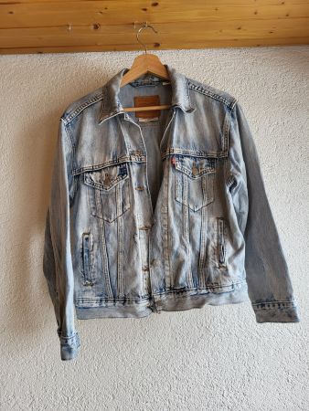 Levi's Jeans Jacke, Vintage Style, hellblau, Grösse S