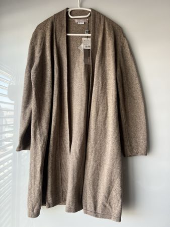 Elena Miro Cardigan, neu ,Wolle Kaschmir Gr S / M 36 / 38