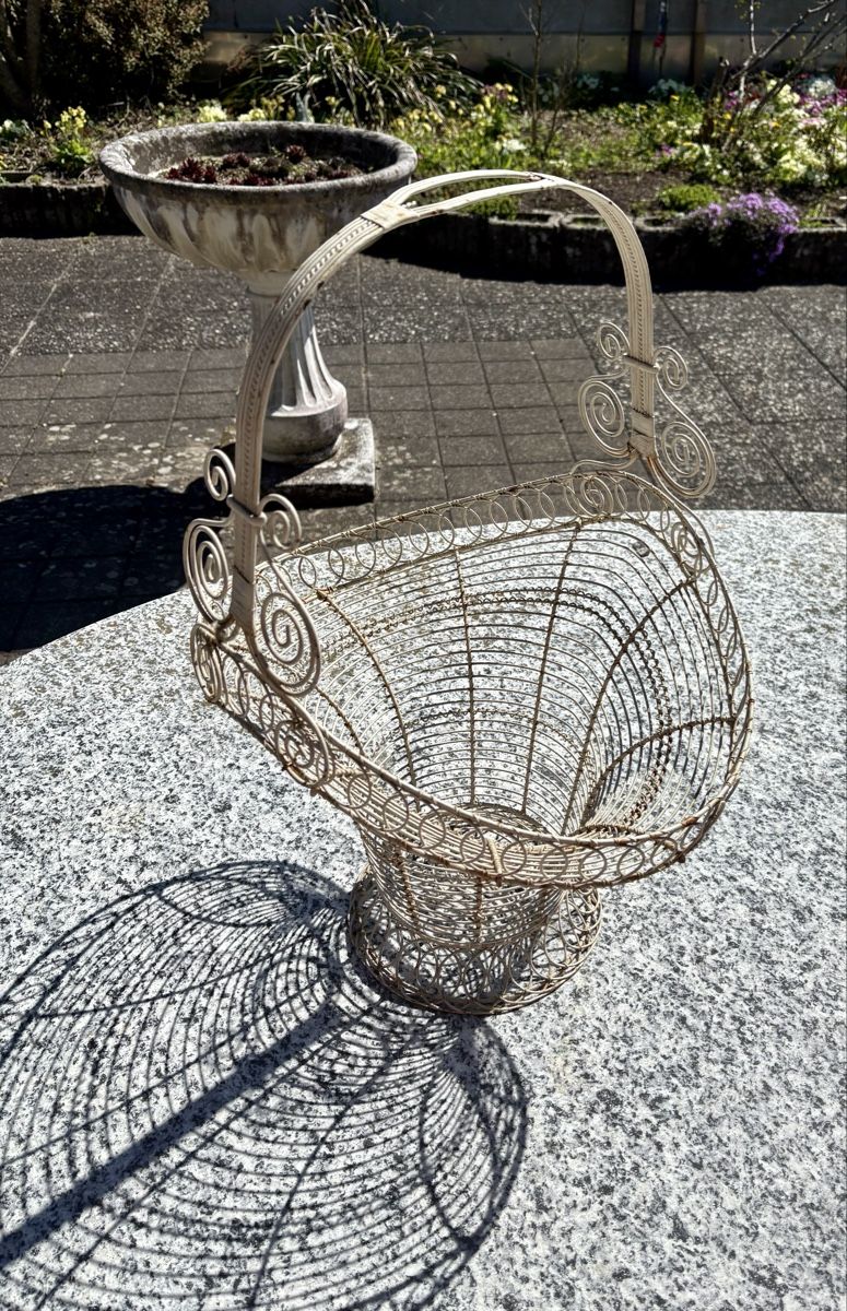 Altro in Antiquarato & Arte: Vintage Drahtkorb, Osterdeko, Landhausstil, – Usato da Safenwil venduto da taschenlady 2