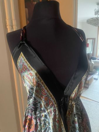 Gorgeous black maxi summer dress one size S - XL