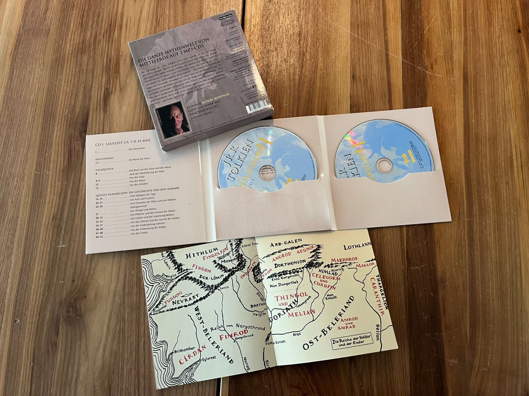 Audiolibri: Das Silmarillion - die Lesung – Usato da Egerkingen venduto da simsigi 1