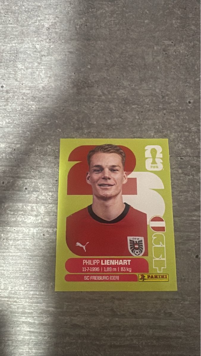 Panini Carte collezionabili: AUT 6 , FIFA WORLD CUP 2026 PANINI  – Nuovo (secondo la descrizione) da Frauenfeld venduto da 1PegPeg1