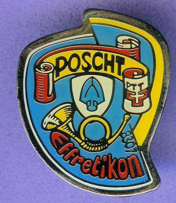 Placchette & Badge: PTT   Post  8307 EFFRETIKON  Zürich – Usato da Winterthur venduto da Sammleroase