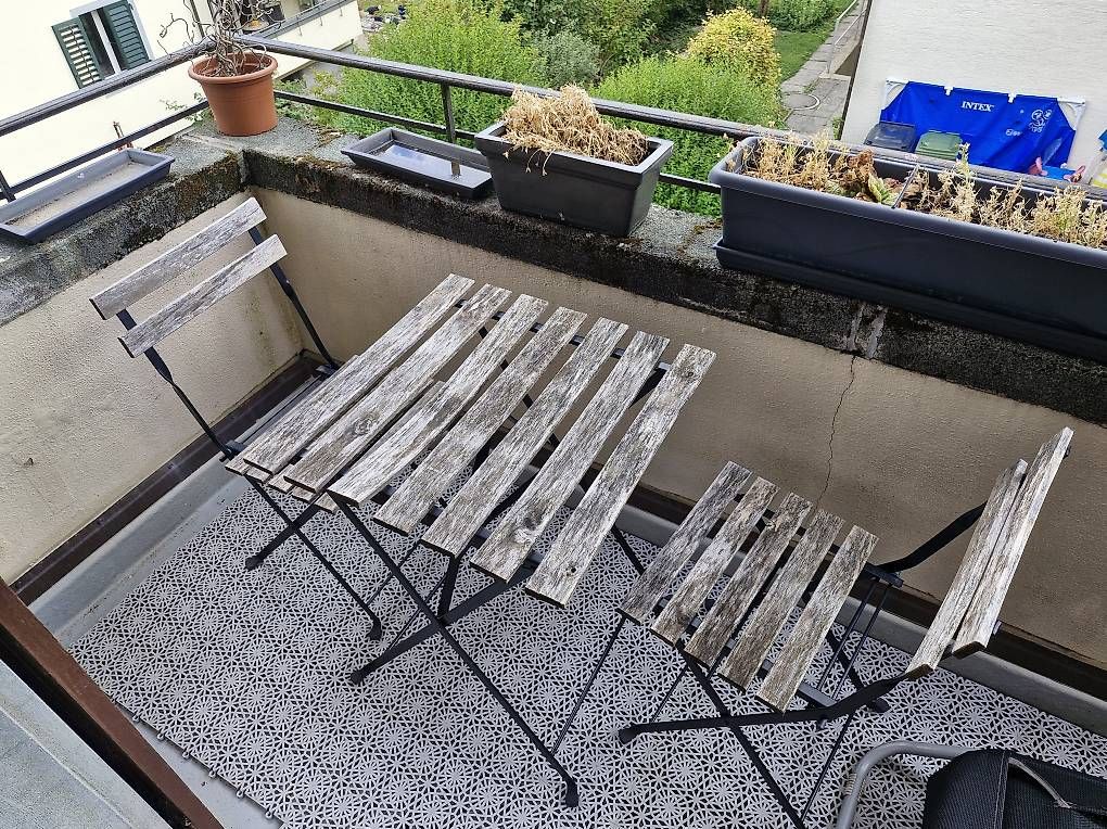 Tavoli: Gartentisch und Stühle – Usato da Wädenswil venduto da Canubis