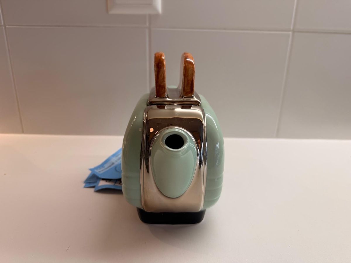 Teekannen: Théière The Tea Toaster vert menthe neuve – Neu und originalverpackt aus Genève von BBM 2