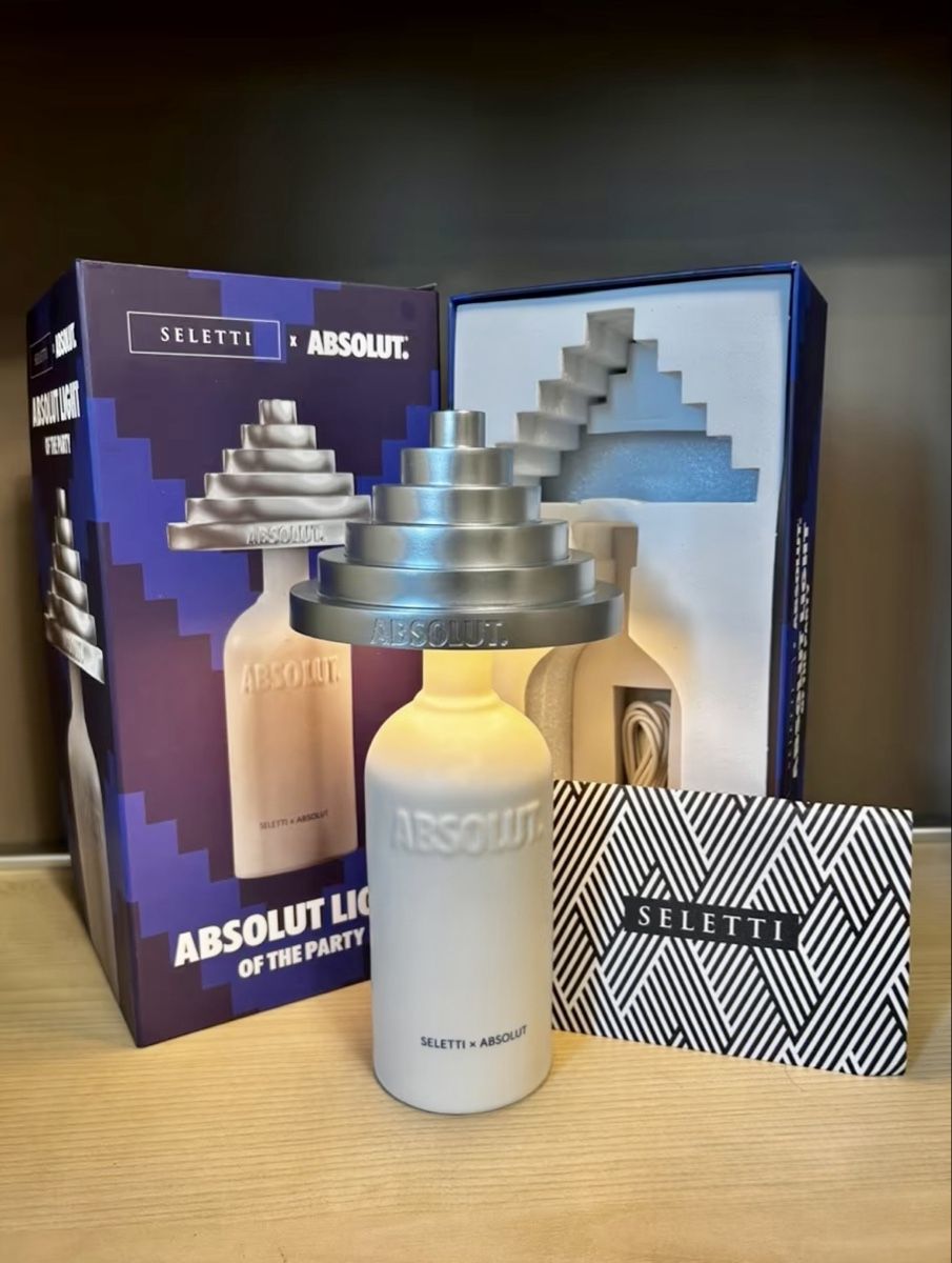 Seletti Lampade: Lampe design Seletti x Absolut – Nuovo e nell'imballaggio originale da Clarens venduto da alek11 1