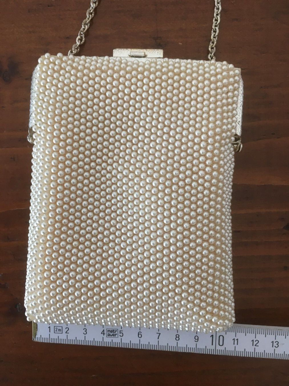 Borse da donna: PERLENTÄSCHLI  ABENDHANDTÄSCHLI  HOCHZEITTASCHE – Usato da Subingen venduto da ArtBead 6
