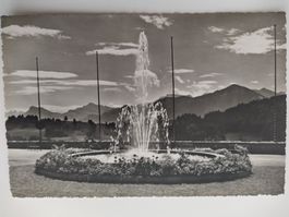 Alte Ansichtskarte Bürgenstock Brunnen Vintage Selten
