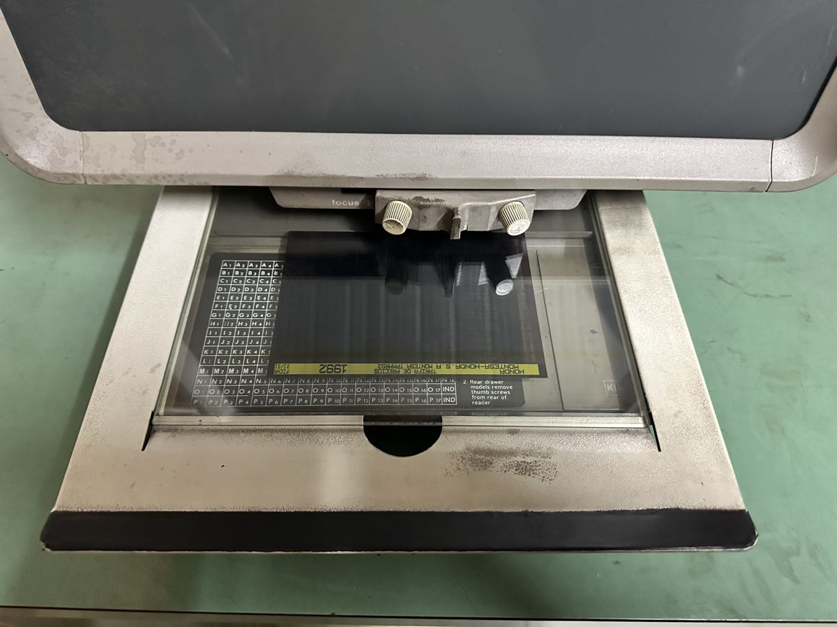 Proiettori: Lecteur de microfiches Kindermann FR7 – Usato da Saxon venduto da Morpheus1418 1