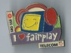 Placchette & Badge: Telecom PTT, PIN – Usato da Zürich venduto da t24_de