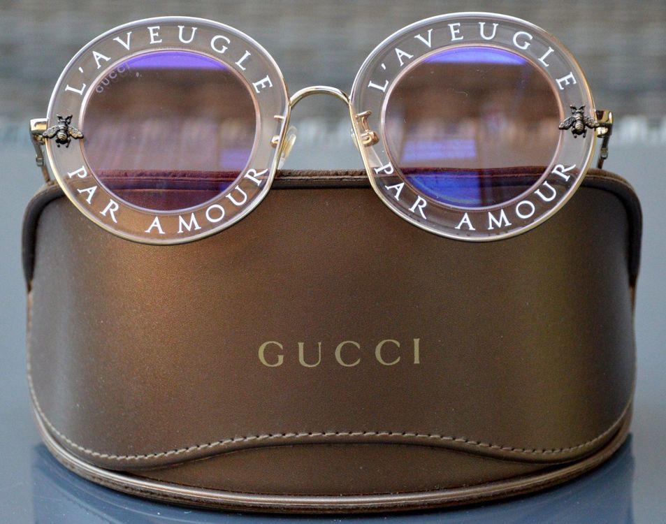 Lunettes de Soleil Gucci Aveugle par Amour