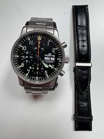 Wasserdichte FORTIS Fliegeruhr mit Stop-Funktion