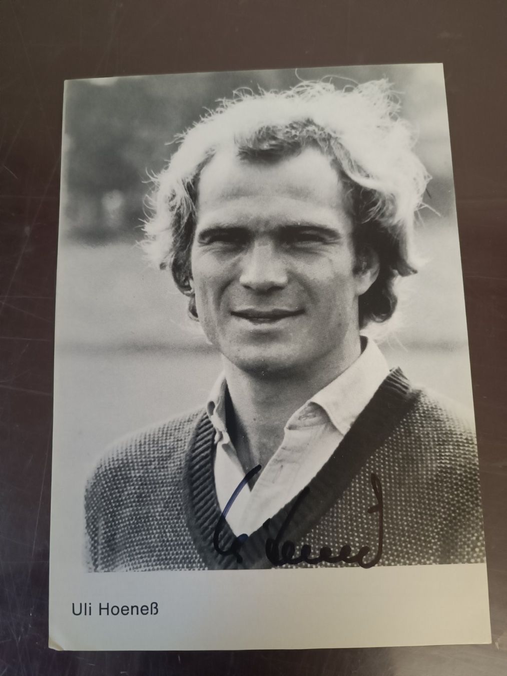 Autogramme: Uli Hoeneß - Handsigniert - 80er Jahre – Gebraucht aus Menziken von Artographs