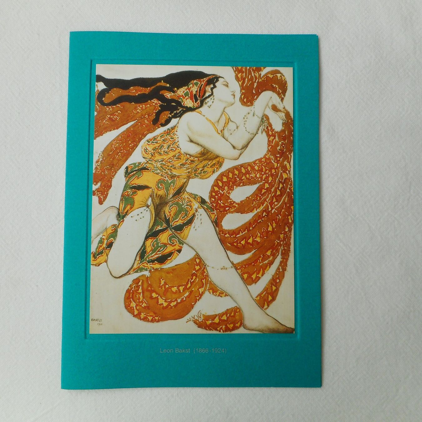 Cartoline postali: Kunstkarte - Leon Bakst – Nuovo e nell'imballaggio originale da Niederlenz venduto da Berghem