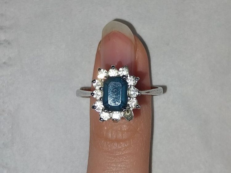 Ringe: Wunderschöner Ring mit blauem Stein, Vintage Stil! ✨💍 – Gebraucht aus Birmensdorf ZH von M4rwin 2